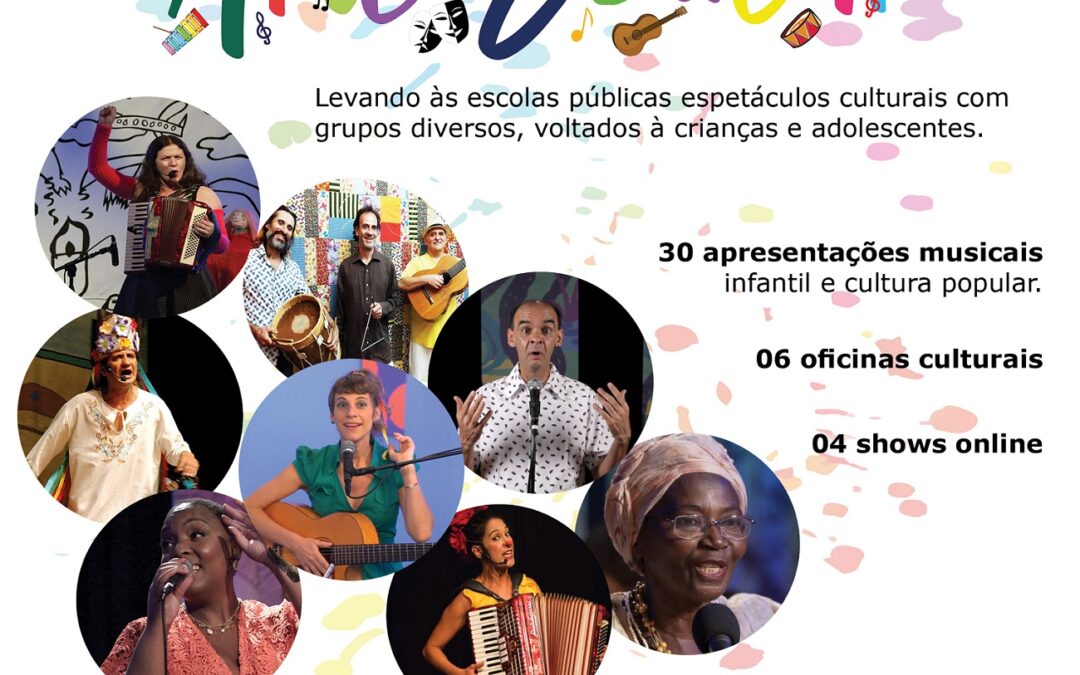 Arte Educar realiza 30 apresentações gratuitas em escolas públicas e espaços culturais de São Paulo