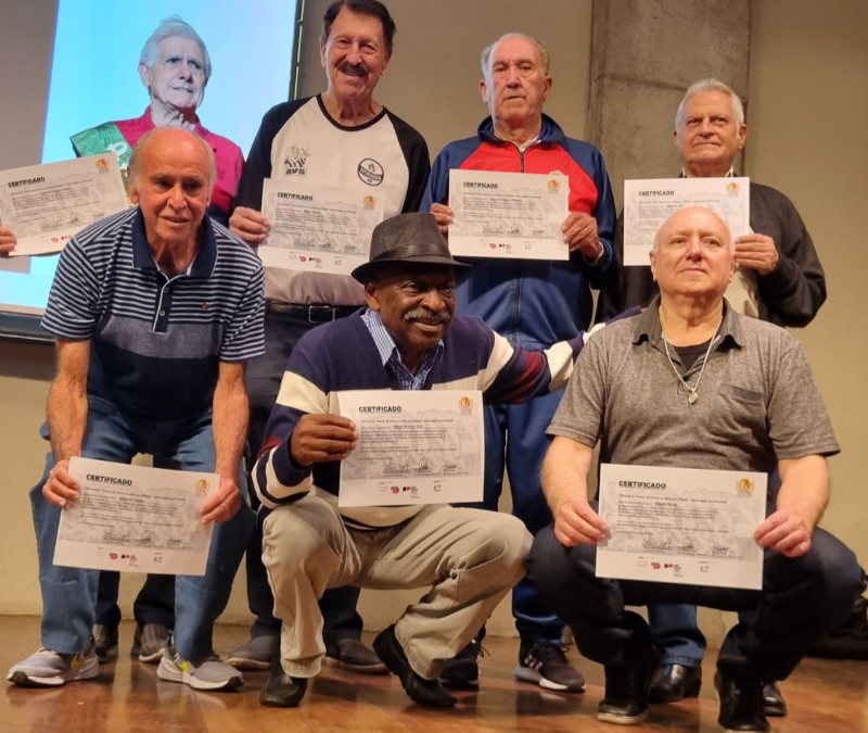 Milton Bigucci é homenageado no Museu do Futebol