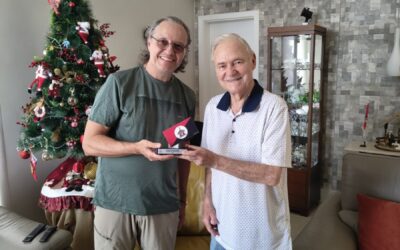 A alegria do reencontro!