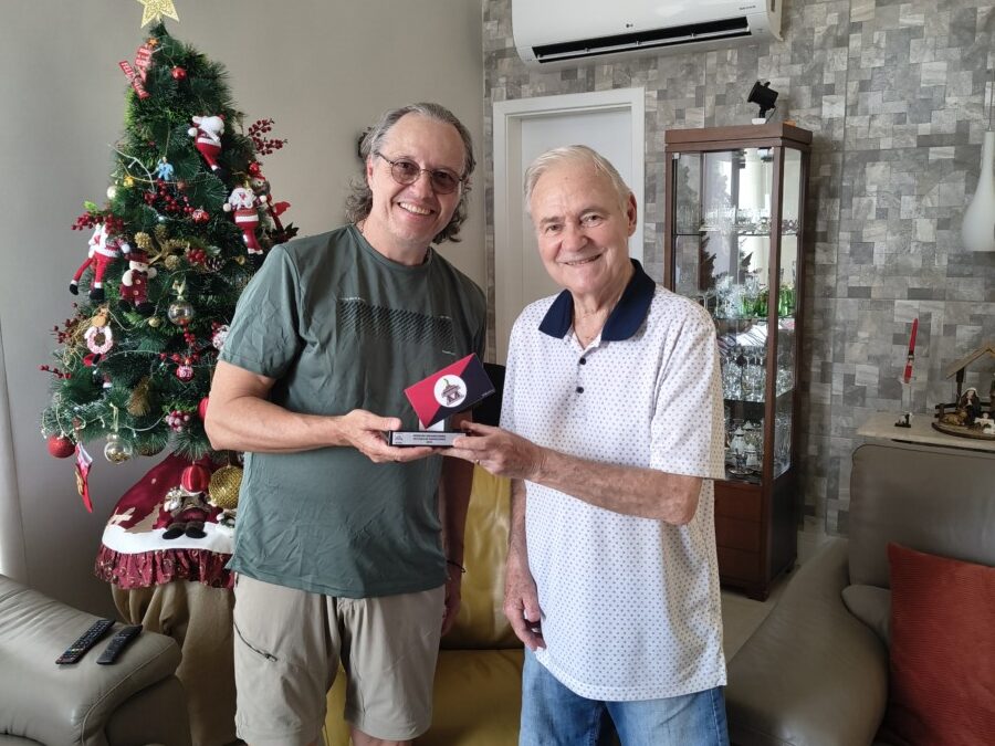 A alegria do reencontro!